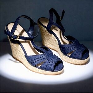 NWOT American Eagle AE Espadrille Wedge Sandal
